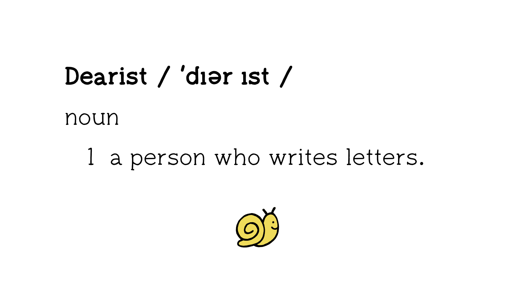 Dearist: A Kid's Guide to Writing Letters