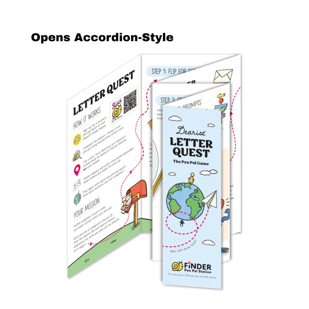 Letter Quest, The Pen Pal Game (Ages 8-13)